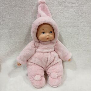 Madame Alexander My First Baby Powder Pink Soft Baby Doll 2018 Blue Eye Lovey